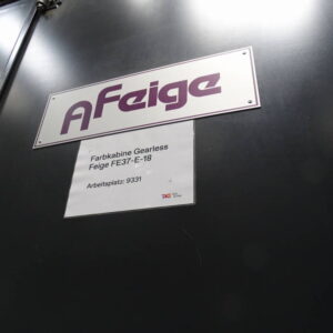 FEIGE FE37-E-18 Lackierkabine – Bild 7