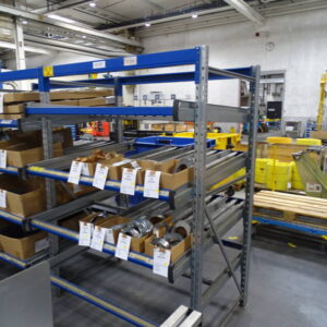 BITO Kommissionierregal mit Rollenbahnen – Bild 2