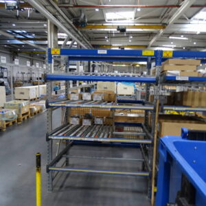 BITO Kommissionierregal mit Rollenbahnen – Bild 3