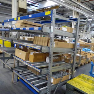 BITO Kommissionierregal mit Rollenbahnen – Bild 5