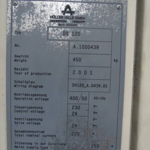 HÜLLER HILLE HESAP DV120 CNC-Vertikaldrehmaschine – Bild 9