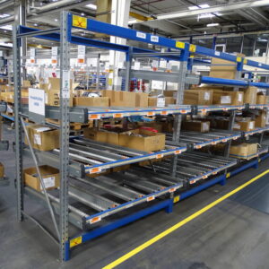 BITO Kommissionierregal mit Rollenbahnen – Bild 2