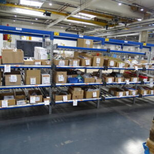 BITO Kommissionierregal mit Rollenbahnen – Bild 4