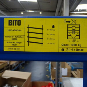 BITO Kommissionierregal mit Rollenbahnen – Bild 5