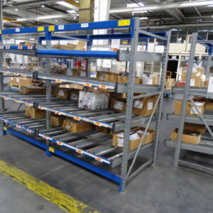 BITO Kommissionierregal mit Rollenbahnen – Bild 2