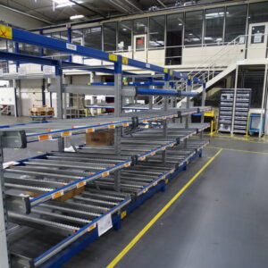 BITO Kommissionierregal mit Rollenbahnen – Bild 3