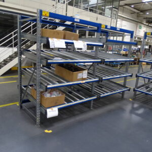 BITO Kommissionierregal mit Rollenbahnen – Bild 2