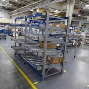 BITO Kommissionierregal mit Rollenbahnen – Bild 3