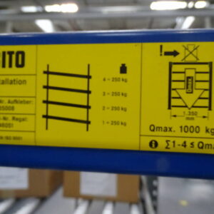 BITO Kommissionierregal mit Rollenbahnen – Bild 4