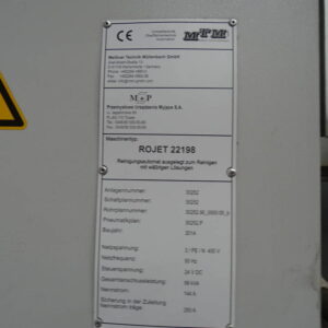 MTM Rotojet 22198 Reinigungsanlage – Bild 4