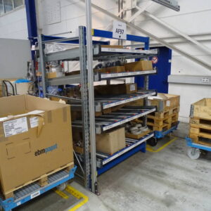 BITO Durchlaufregal mit Rollenbahnen – Bild 1