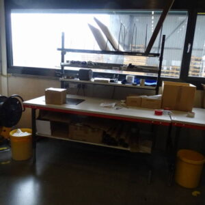 Packtisch mit Regal – Bild 2