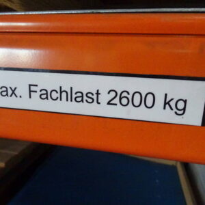 Schwerlastregal / Palettenregal – Bild 3