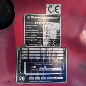 SICHELSCHMIDT  4102  Elektro-Deichselhubwagen – Bild 4