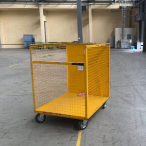 .Gitterwagen gelb – Bild 1