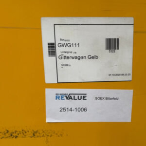 .Gitterwagen gelb – Bild 4