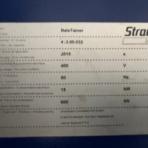 .STRAUTMANN Ballenpresse – Bild 12