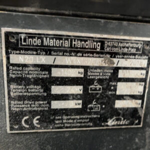 .LINDE N20LX Kommissionierstapler – Bild 5