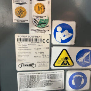 .TENNANT S20 Aufsitzkehrsaugmaschine – Bild 5