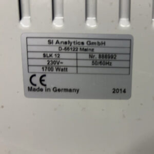 .SI ANALYTICS SLK 12 Laborheizplatte – Bild 4
