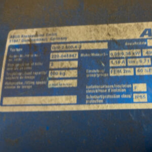 .ABUS LW Säulenkran – Bild 7