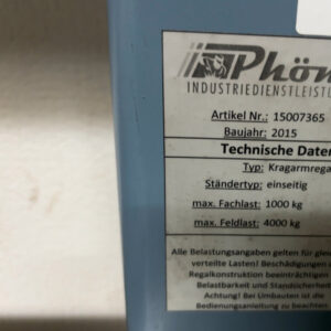 .PHÖNIX Kragarmregal – Bild 4