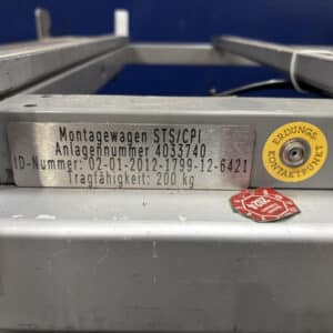 Montagetisch, rolllbar &  höhenverstellbar – Bild 6