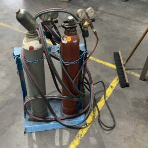 ,Autogenschweißgerät: Flaschentransportgestell – Bild 1