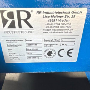 RR-Industrietechnik RLA 5 2400 Lastarm für Gabelstapler – Bild 3