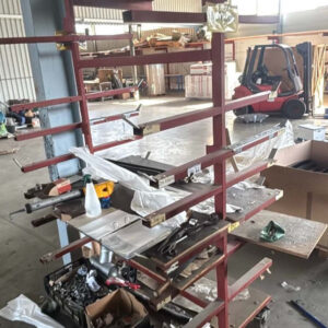 Kragarmregal, fahrbar – Bild 3