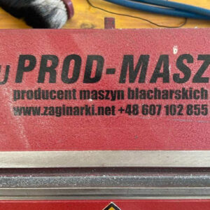 PROD-MASZ Schwenkbiegemaschine – Bild 11