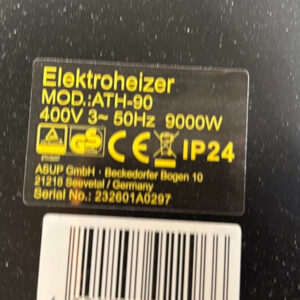 ASUP ATH-90 Elektroheizer – Bild 7