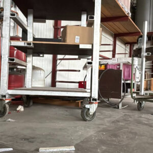 Etagenregal fahrbar – Bild 3