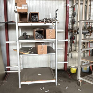 Lagerregal Aluminium 5-bödig – Bild 1