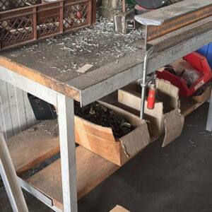 Werktisch Stahl, lang – Bild 4