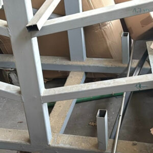 Kragarmregal zweiseitig, fahrbar – Bild 5