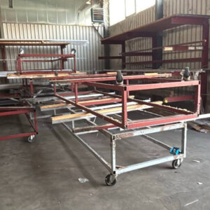 Konvolut Transportgestelle fahrbar (ggf. für Schrott Entsorger) – Bild 3