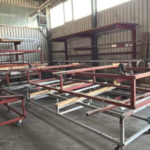 Konvolut Transportgestelle fahrbar (ggf. für Schrott Entsorger) – Bild 4