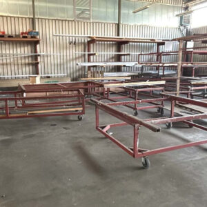 Konvolut Transportgestelle fahrbar (ggf. für Schrott Entsorger) – Bild 7