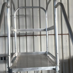 Günzburger Steigtechnik (MUNK) 50105 Podestleiter fahrbar 5 Stufen – Bild 7