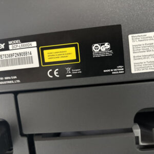 BROTHER Laserdrucker und Multifunktionsgerät, Typ DCP-L5500DN – Bild 5